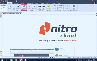 How to Request an eSignature from Nitro Pro | Nitro
